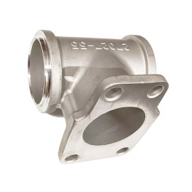 AAOK Stainless Steel 4 Bolt Linkert MANIFOLD for 1955 - 1965 Harley Panhead Motors