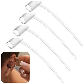 4 Pcs Hearing Aid Sports Lock, Portable Hearing Aid Retention Tail for 85db