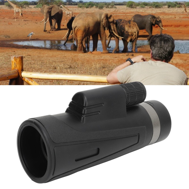 12x50 Monocular Telescope 50mm Aperture Bright Clear HD Outdoor Telescope