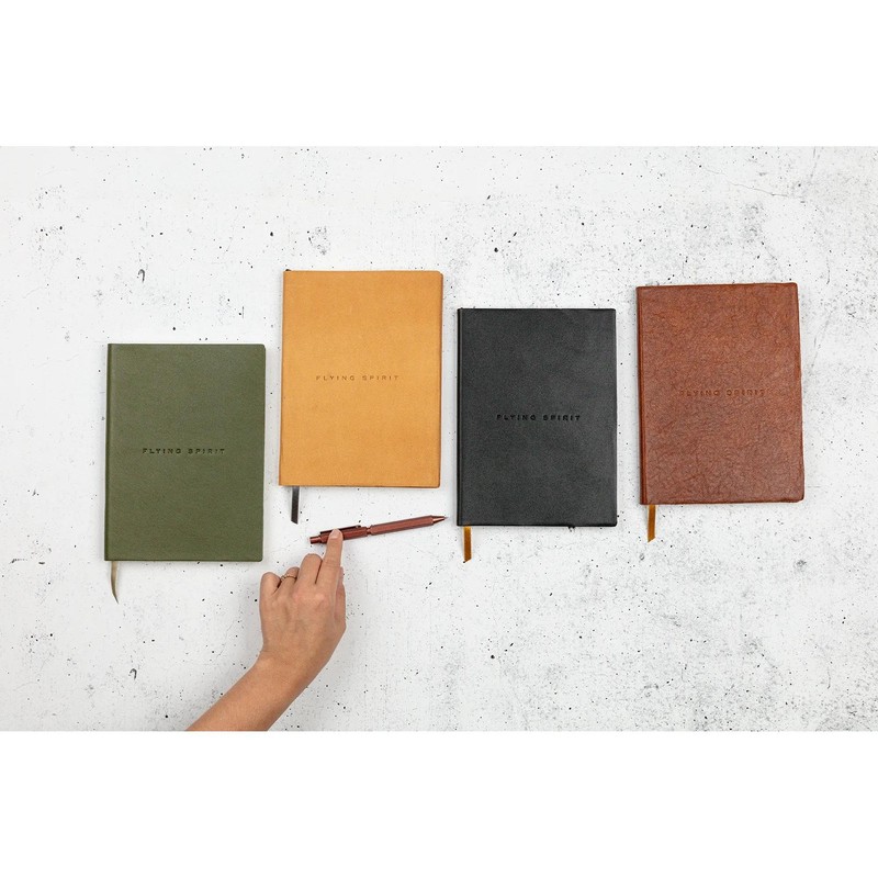 Clairefontaine Flying Spirit 106946C Book Cover Leather 14.8 x 21