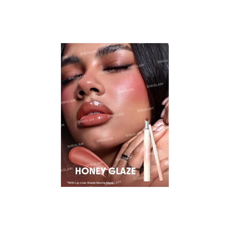 Sheglam Bold Booster Brillo Labial Hidratante Honey Glaze