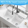 Faucet Mat for Kitchen Sink, 24'' Long Diatomite Instant Drying