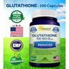 aSquared Nutrition Reduced Glutathione 500mg Per Serving Supplement -200 Capsules