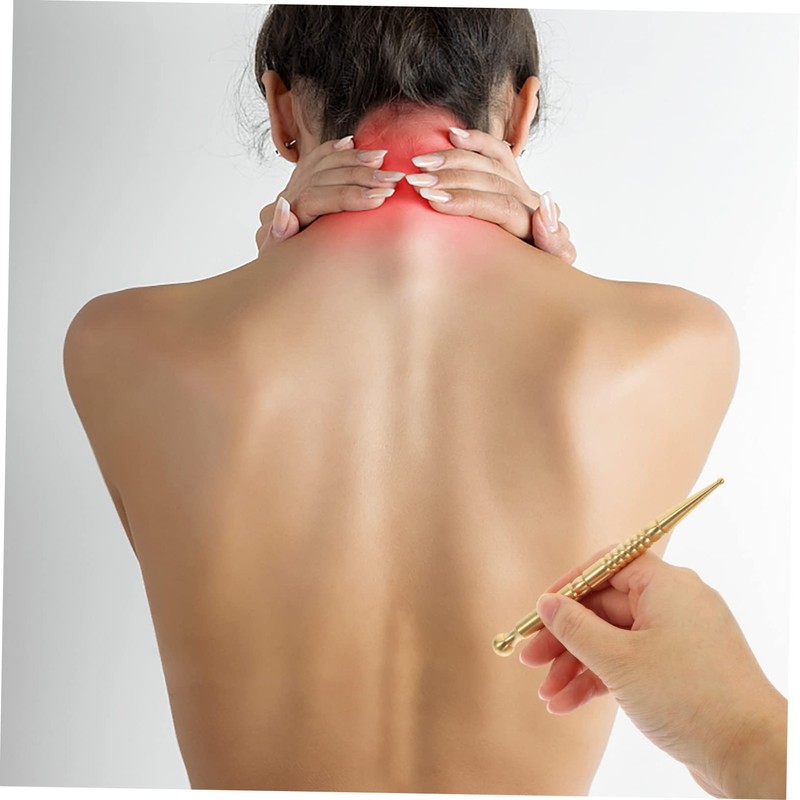 TEHAUX Brass Massage Tool for Deep Tissue Relief Small Acupressure