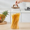Sweejar Glass Jars for Laundry Room Organization, Half-Gallon Laundry Pods