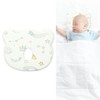 Baby Head Shaping Pillow Prevent Flat Head Cartoon Pattern Soft