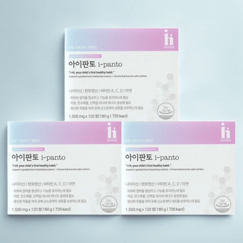 Partner company iHi Ipanto Skin Nutrients 30 tablets / 아이하이