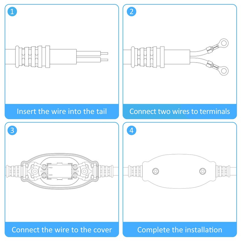 sourcing map 7mm Waterproof Appliance Switch, AC 250V 3A ON/OFF