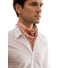 Prettystern 100% Silk Women's Men's Paisley Silk Scarf Summer Silk