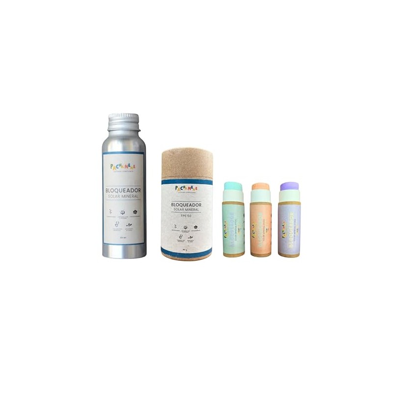 Kit Protección Total - Bloqueador Solar Mineral FPS 50, 80