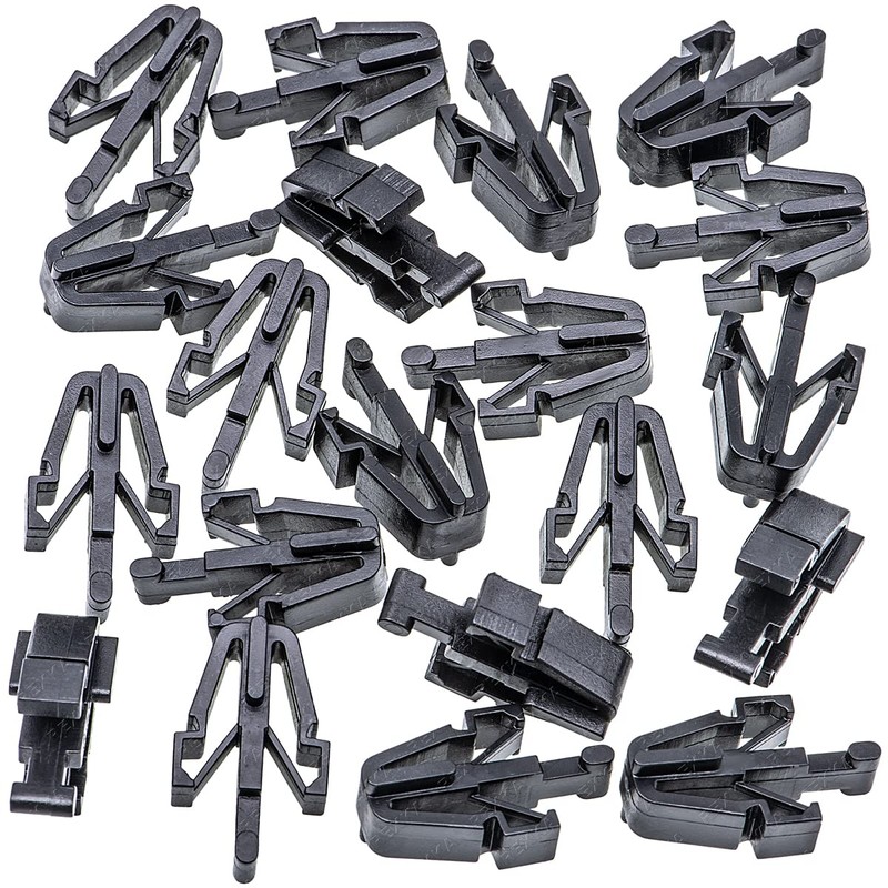 Rexka 20pcs Grille Retainer Clips for Chevy GMC Colorado Canyon