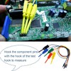 DAOKAI 12 PCS IC Test Leads 6 Colors Test Hook
