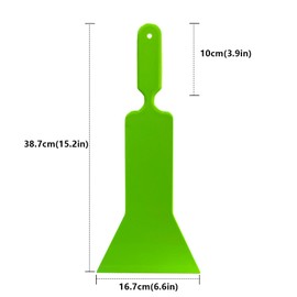 Window Tint Tools Long Handle Tint Squeegee,GWEITOOL Window Tint Squeegee Tint Tools Bulldozer Squeegee for Front & Back Rear Window Film Auto Flat Glass Tint
