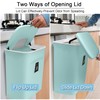 Tiyafuro 2.4 Gallon Kitchen Compost Bin for Counter Top or