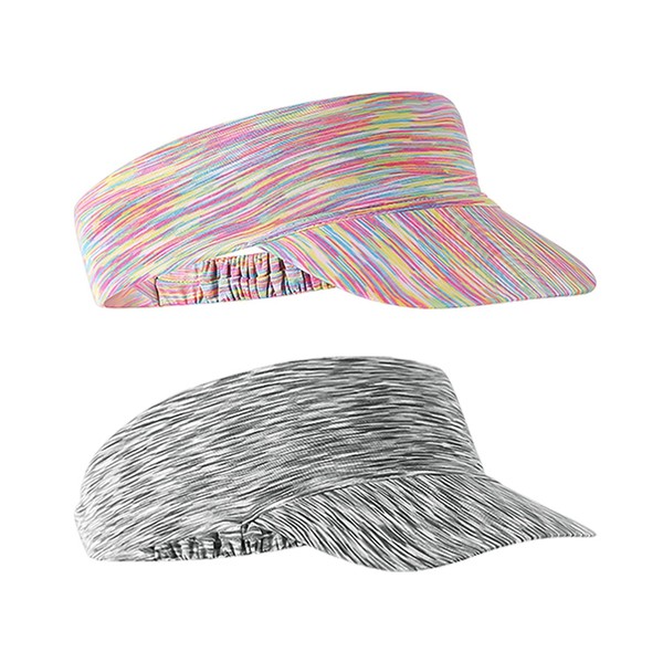 2 Pieces of Women's Sun Hat, Fashionable and Simple Empty