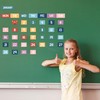 Calendar Magnets for Whiteboard - 61pcs Boho Magnetic Monthly Calendar