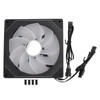 ARGB Chassis Fan 140x140x25mm Synchronized Light Quiet Heat Dissipation Cooling