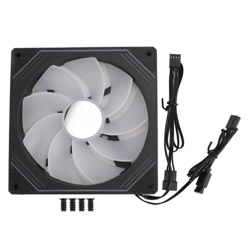 ARGB Chassis Fan 140x140x25mm Synchronized Light Quiet Heat Dissipation Cooling