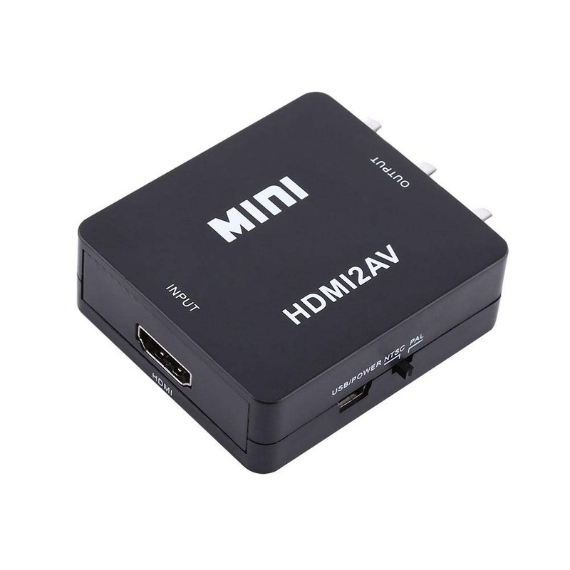 Mini Composite Mini HDMI2AV Digital HDMI to AV Video Converter