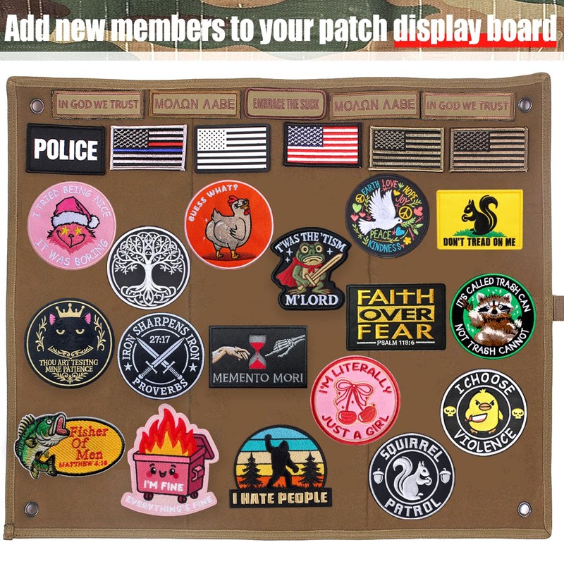 Memento Mori Patch – 2 * 3" Embroidered Tactical Morale