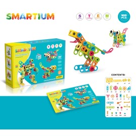 NEU Baukasten STEM 189 Stück Kreatives Pädagogische Spielzeug Bauen Lernspielzeug Ingenieurblöcke Bausteine Konstruktionsspielzeug ab 5 6 7 8 9 10 Jährige Jungen & Mädchen Kinder mehr 18 Modell