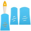 Baeruuss 3Pack Paint Brush Protector Covers, Silicone Protective Sleeve for