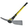 5 Lb Pick Mattock 36 in Fiberglass Handle Non-Slip Grip