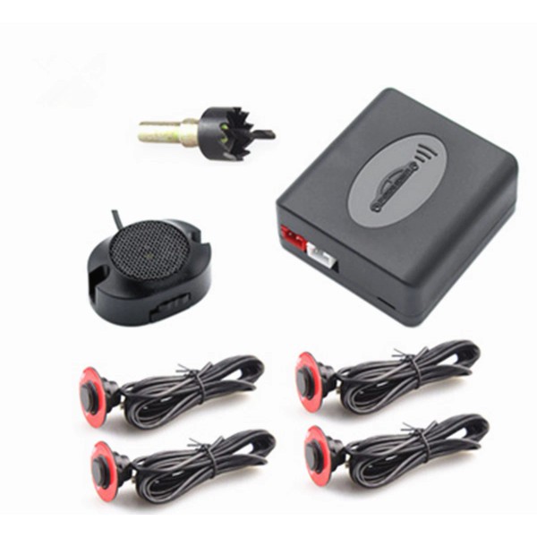 BCSMMCAR Car Parking Sensor Reverse Backup Radar System Kit 4pcs