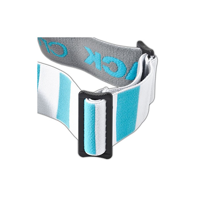 Black Crevice Women's Ski Goggles White White/Blue Size:One Size