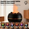Volcano Fire Flame Essential Oil Diffuser Air Humidifier Aromatherapy 360ml