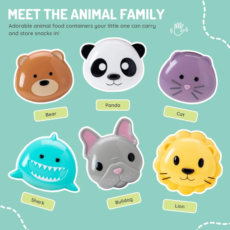 melii Animal Snack Container (Shark)