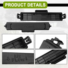 CmeRto Cabin Air Filter Access Door Cover Compatible with 2020-2011 Dodge Ram 1500 2500 3500 4500 5500 Air Conditioning Filter Access Door Replaces 68318365AA 68052292AA