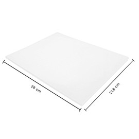 Barrilito Cubierta para engargolar, rayada, transparente, 40pz. CTR8788