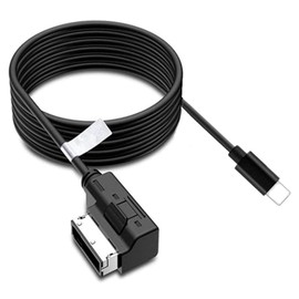 CHOYTONG Cable AUX AMI MDI MMI Adaptador de interfaz de música compatible con 13 12 Pro Max XS Max para A4 A5 A6 A8 Q5 Q7 R8 con sistema 3G+MMI