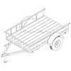5′ x 8′ Utility Trailer Plans – 3,500 lb Capacity