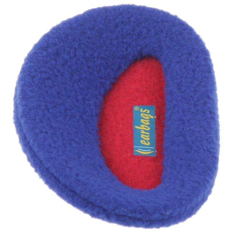 earbags Ear Warmers Logo, blue