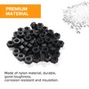 Lyeteung 60 PCS M6 Metric Thread Hexagon Fastener, Nylon Hex