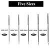 100Pcs Sewing Machine Needles, Universal Heavy Duty 5 Sizes 65/9
