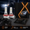 LED Headlight Bulbs for Vehicle Lighting – 6000K Plug-and-Play Fog