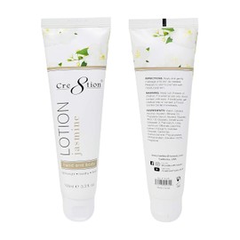Cre8tion Hand & Body Lotion Jasmine 100 ml/fl. 3.3 oz. - 60 pcs/case (Single)