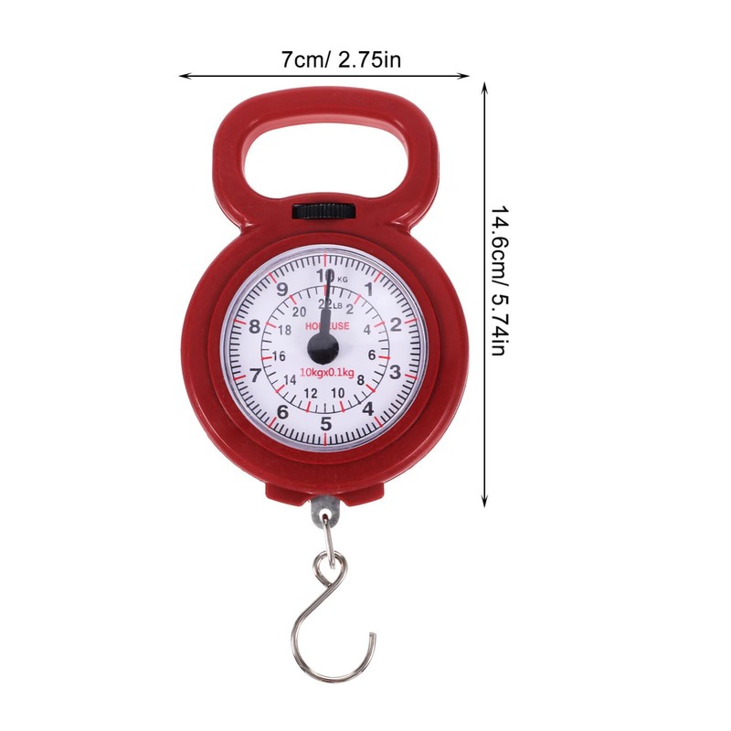 Hand Scale Mechanical Hanging Scale Portable Hand Held Dial Weight