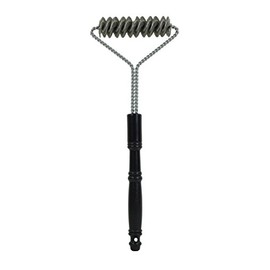Brushtech B410C Quad-spring Safety Double Helix Bristle Free BBQ Brush, 16-Inch