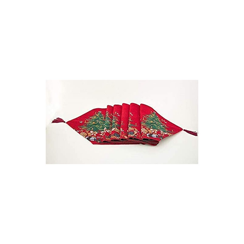Christmas Tree Tapestry Table Runner (Christmas Tree)