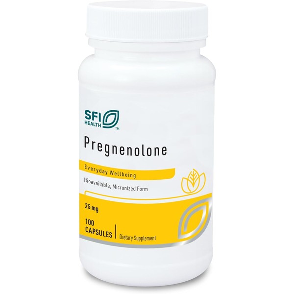 Klaire Labs Pregnenolone - Hormonal Balance, Mood & Energy Support