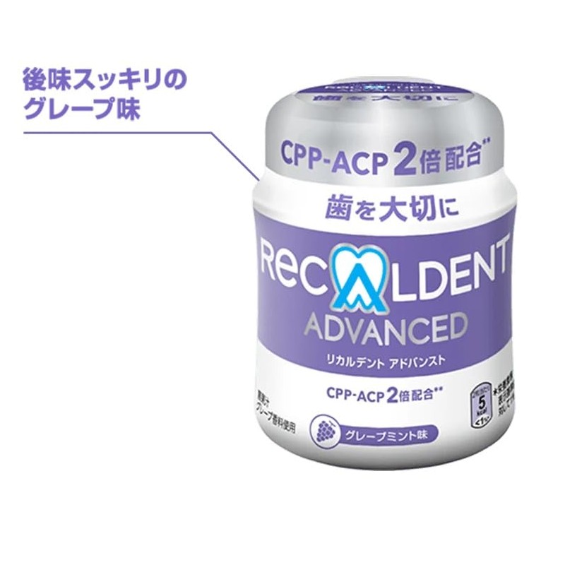 Dental Clinic Dedicated Ricardent Advanced Grape Mint Flavor, 4.9 oz