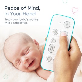 Baby Tracker - Sleep, Pee, Poop, & Baby Feeding Tracker with Nubo App - One-Touch Baby Log, New Parent Gifts, & Welcome Baby Gift by nubo