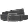 LINDENMANN Men's Leather Belt, Cowhide XL, in 3 Colours, Medium