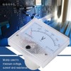 Telituny Voltmeter, 0-500V Professional AC Pointer Multimeter Voltmeter 2.5 Accuracy