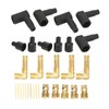 30 Piece Spark Plug Coil Collar Terminal Set, 90° HEI