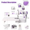 Mini Sewing Machine for Beginners – Portable Dual Powered Sewing